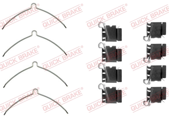 Accessory Kit, disc brake pad